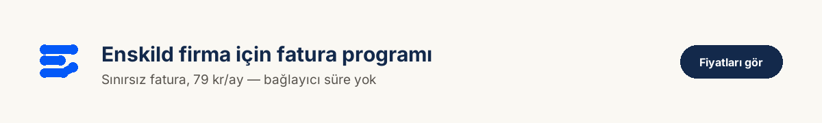 EnkeltFaktura — ücretsiz dene