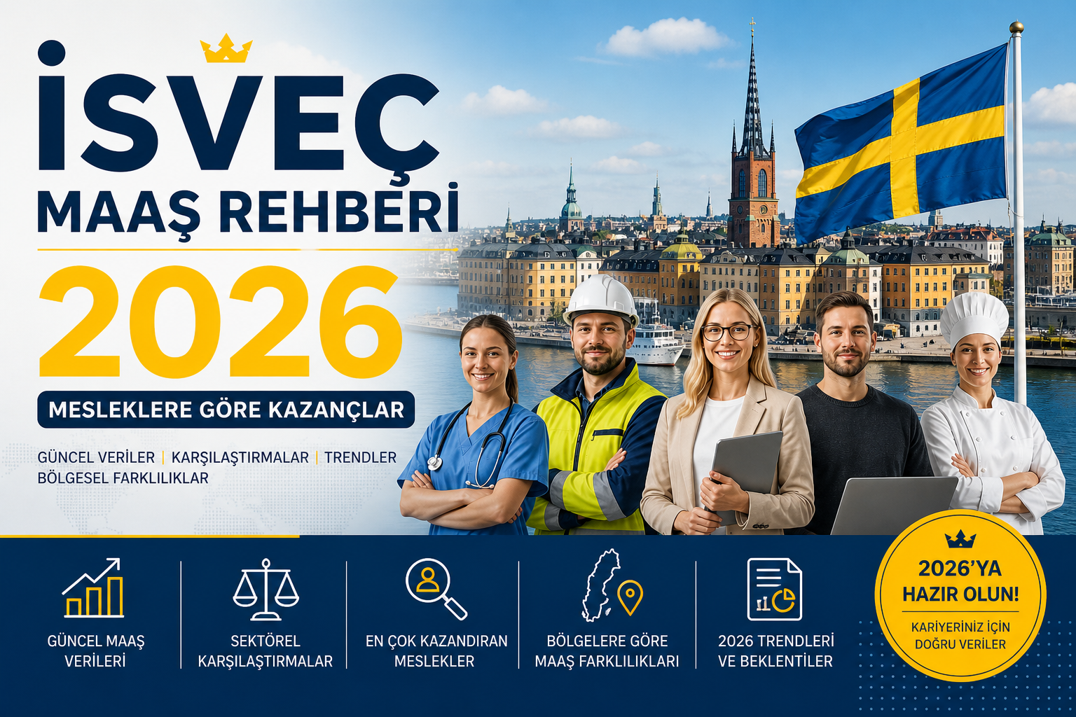 İsveç Maaş Rehberi 2026