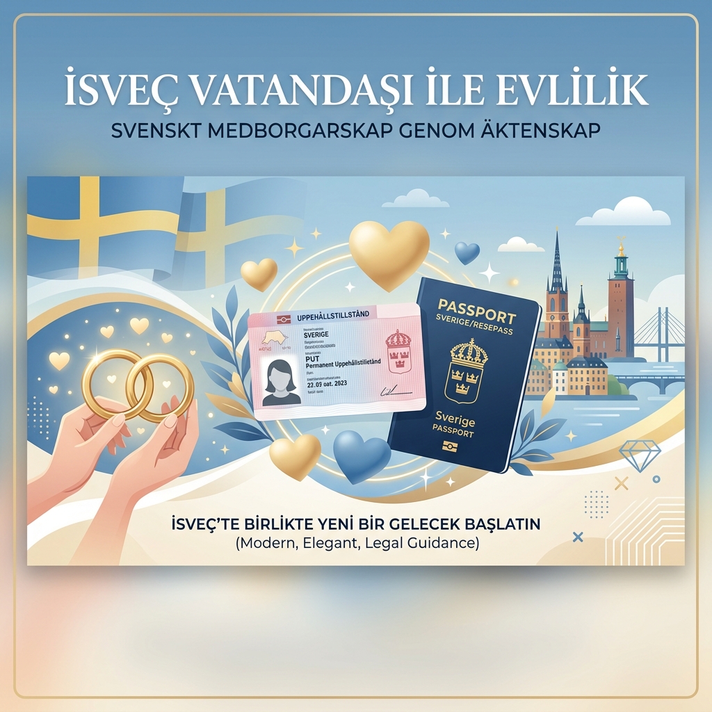 İsveç Vatandaşı ile Evlilik ve Oturum İzni: Vatandaşlık Şartları
