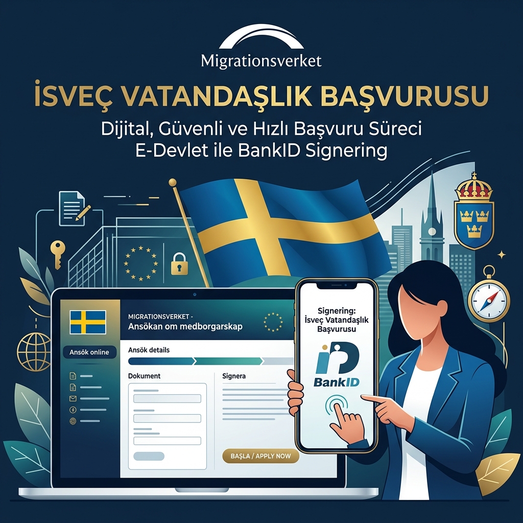 İsveç Vatandaşlık Başvurusu Nasıl Yapılır? Adım Adım Başvuru Rehberi